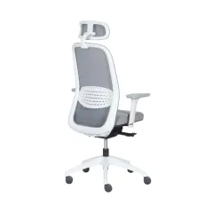 ЕРГОНОМИЧЕН ОФИС СТОЛ PANTIN - СИВ_5