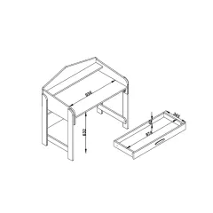 ДЕТСКО ЕРГОНОМИЧНО БЮРО MY HOUSE_3