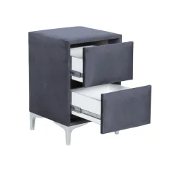 НОЩНО ШКАФЧЕ BELLA - СИВ 29_3