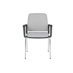 ПОСЕТИТЕЛСКИ СТОЛ 1138 CH - ЧЕРНА РАМКА - СВ СИВ_1