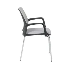 ПОСЕТИТЕЛСКИ СТОЛ 1138 CH - ЧЕРНА РАМКА - СВ СИВ_3