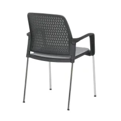 ПОСЕТИТЕЛСКИ СТОЛ 1138 CH - ЧЕРНА РАМКА - СВ СИВ_4