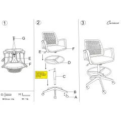 РАБОТЕН ОФИС СТОЛ 7556 - ЧЕРЕН_7