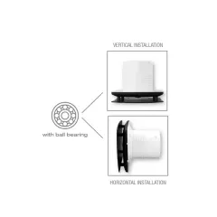 ВЕНТИЛАТОР Ф120ММ ЧЕРЕН 160М3/Ч 16W 34DB COMMEL C420-213_4