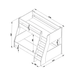 ДВУЕТАЖНО ДЕТСКО ЛЕГЛО BREDA - 2228_4
