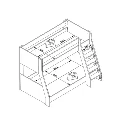 ДВУЕТАЖНО ДЕТСКО ЛЕГЛО BREDA - 2228_5
