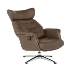 КРЕСЛО С ТАБУРЕТКА TEDY - КАФЯВ_5