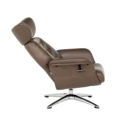 КРЕСЛО С ТАБУРЕТКА TEDY - КАФЯВ_6