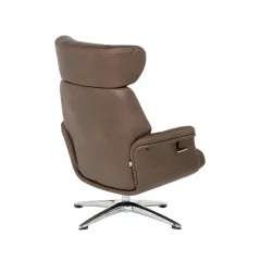 КРЕСЛО С ТАБУРЕТКА TEDY - КАФЯВ_8