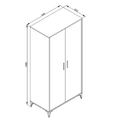 RIGA 2 ГАРДЕРОБ ТРИКРИЛЕН - 484421_5