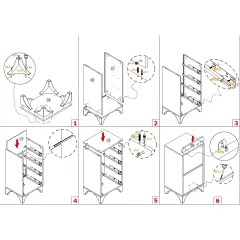 ДЕТСКИ СКРИН С 4 ЧЕКМЕДЖЕТА MINIA_9