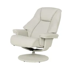 КРЕСЛО С ТАБУРЕТКА ANA - СВЕТЛОСИВО_4