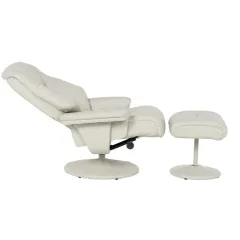 КРЕСЛО С ТАБУРЕТКА ANA - СВЕТЛОСИВО_7