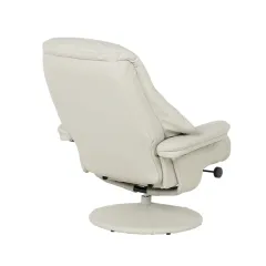 КРЕСЛО С ТАБУРЕТКА ANA - СВЕТЛОСИВО_8