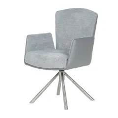 ТРАПЕЗЕН СТОЛ SINDI - СВЕТЛО СИВ_2