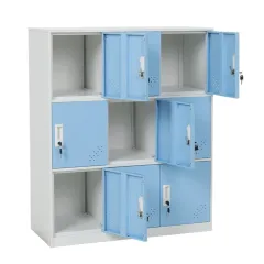 МЕТАЛЕН ШКАФ CARMEN CR-1298 K - БЯР / СИН_2