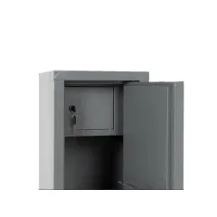 ОРЪЖЕЕН СЕЙФ ЗА 5 ПУШКИ CARMEN CR-1296 KZ - ГРАФИТ_3