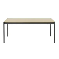 ТРАПЕЗНА МАСА KIRUNA - БУК / ЧЕРНО_1