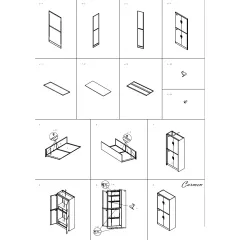 МЕТАЛЕН ШКАФ CARMEN CR-1246 GRZ - СИВ_4