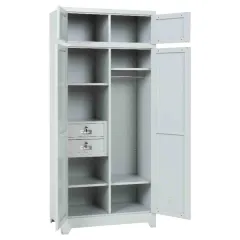 МЕТАЛЕН ШКАФ CR-1229 GR - СИВ_3