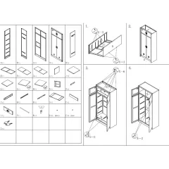 МЕТАЛЕН ШКАФ CR-1229 GR - СИВ_4