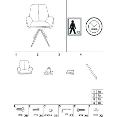 ТРАПЕЗЕН СТОЛ TERNI - БЕЖОВ_4