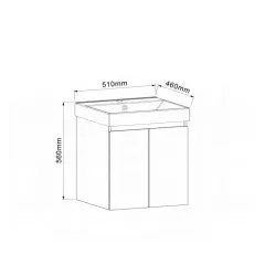 PVC ШКАФ AMO-50 5157-50+УМИВАЛНИК 5953W-51СМ._2