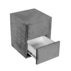 НОЩНО ШКАФЧЕ ЗА СПАЛНЯ LINDA - СИВ 13_4