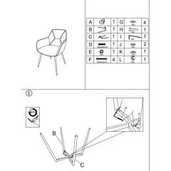 ТРАПЕЗЕН СТОЛ BARNET - БЕЖОВ SH_4 ТРАПЕЗЕН СТОЛ BARNET - БЕЖОВ SH_4