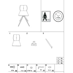 ТРАПЕЗЕН СТОЛ MODENA - КАФЯВ_4 ТРАПЕЗЕН СТОЛ MODENA - КАФЯВ_4