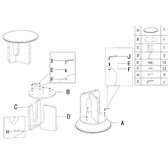КОМПЛЕКТ ХОЛНИ МАСИ BALDER - ЧЕРЕН-БЯЛ_7 КОМПЛЕКТ ХОЛНИ МАСИ BALDER - ЧЕРЕН-БЯЛ_7