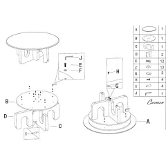 КОМПЛЕКТ ХОЛНИ МАСИ BALDER - ЧЕРЕН-БЯЛ_8 КОМПЛЕКТ ХОЛНИ МАСИ BALDER - ЧЕРЕН-БЯЛ_8