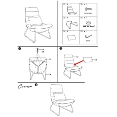 КРЕСЛО IRMA - БЕЖОВО_8