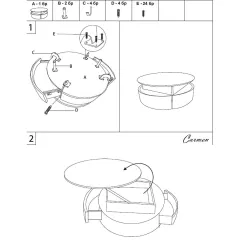 ХОЛНА МАСА TARIA - БЯЛ - КАПУЧИНО_5
