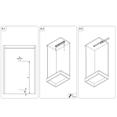 ИЗТЕГЛЯЩ ЛОСТ S-6072  35СМ ХРОМ 010884_1