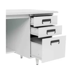 МЕТАЛНО БЮРО CARMEN CR-1317 L - СИВО_3