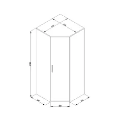 ДЕТСКИ ЪГЛОВ ГАРЕРОБ - JOYIN_4