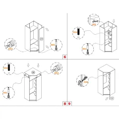 ДЕТСКИ ЪГЛОВ ГАРЕРОБ - JOYIN_7