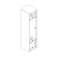 ДЕТСКИ ЕДНОКРИЛЕН ГАРДЕРОБ - JOYIN_4