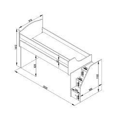 ДЕТСКО ЛЕГО  С ЧЕКМЕДЖЕТА - JOYIN, 90 X 200_4