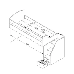 ДЕТСКО ЛЕГО  С ЧЕКМЕДЖЕТА - JOYIN, 90 X 200_5