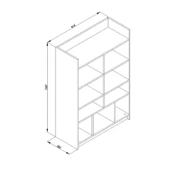 ДЕТСКА ЕТАЖЕРКА ЗА КНИГИ - JOYIN_3