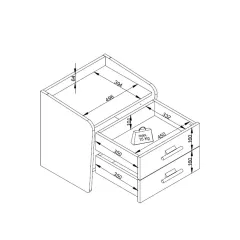 НОЩНО ШКАФЧЕ - ESTELLA_6