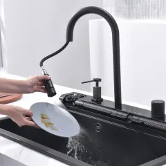 КУХНЕНСКА МИВКА - AQUARIS, 8276 BLACK + СМЕСИТЕЛ_14