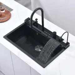 КУХНЕНСКА МИВКА - AQUARIS, 8276 BLACK + СМЕСИТЕЛ_16