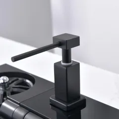 КУХНЕНСКА МИВКА - AQUARIS, 8276 BLACK + СМЕСИТЕЛ_4