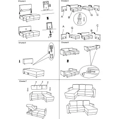 РАЗТЕГАТЕЛЕН ДИВАН - BUMBA, КАФЯВ Е40_8