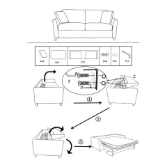 ДИВАН - FIZI 2, ЗЕЛЕН E75_10