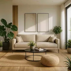 ДИВАН ТРОЙКА - KAMINA, БЕЖОВ М34_1