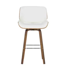 БАР СТОЛ - CARMEN, 4027 - ОРЕХ / БЯЛ_1